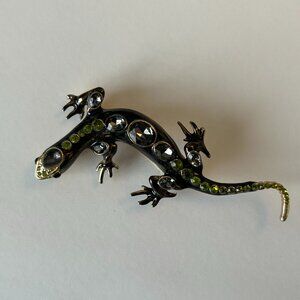 Vintage Inspired Lizard Brooch